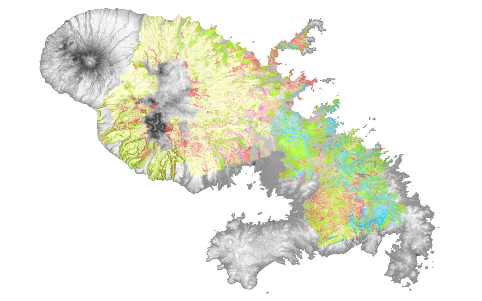 Martinique : une cartographie des formations géologiques de surface pour les mouvements de terrain