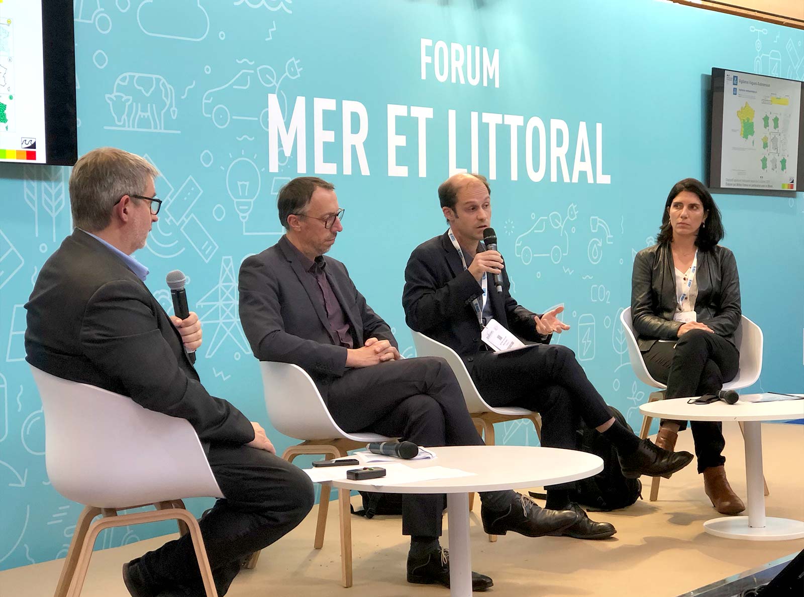 Pollutec 2021 : Forum Mer et littoral. © BRGM