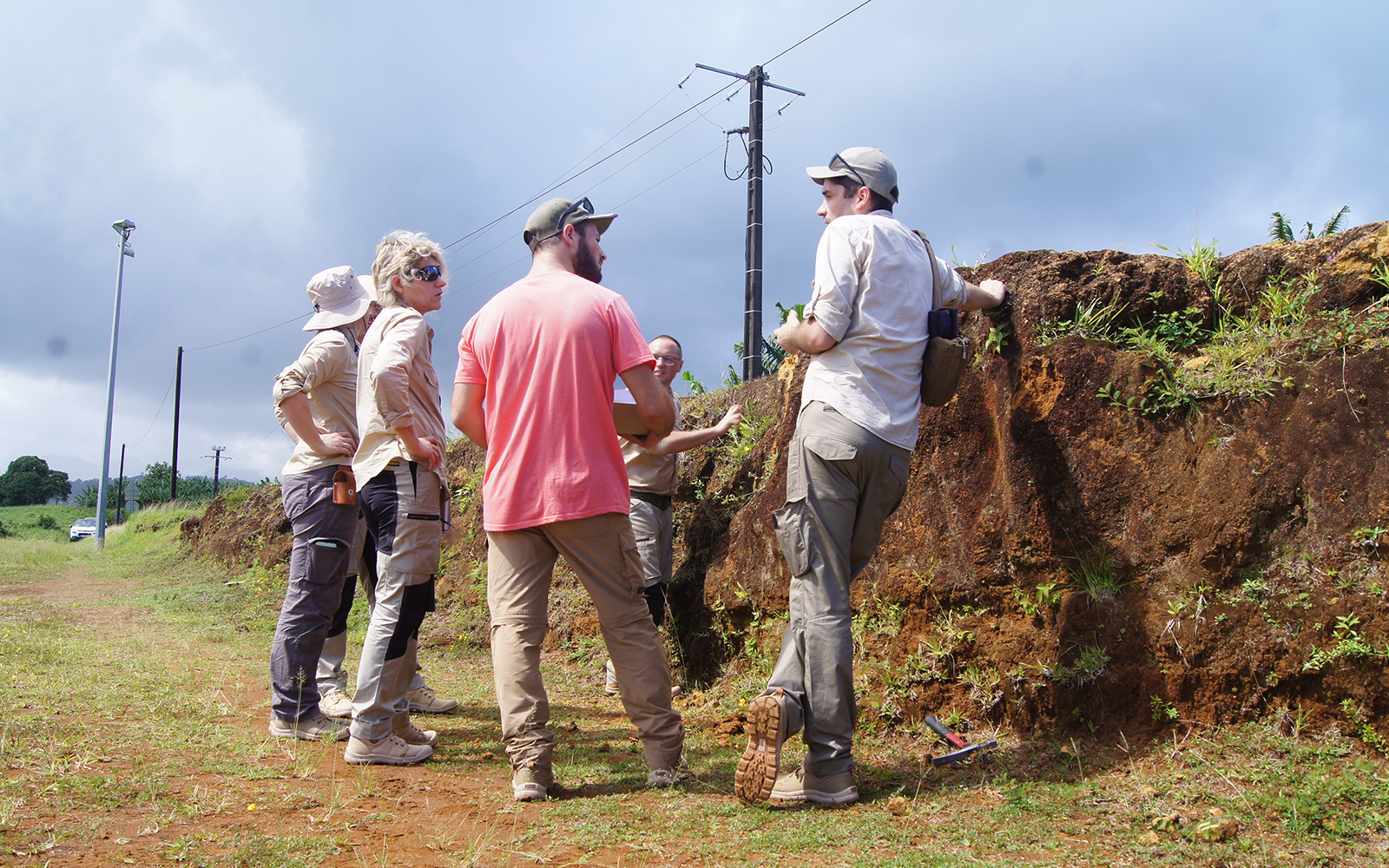 Martinique: mapping of surface geological formations for ground movements. © BRGM