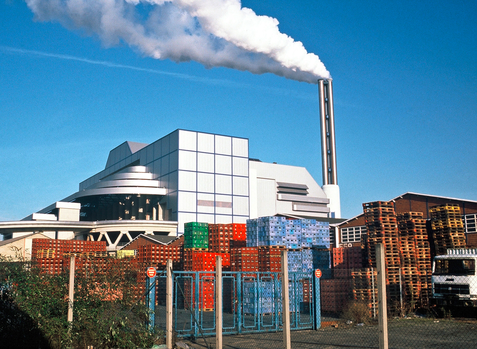 Incineration plant in Saint-Ouen. © BRGM - F. Michel