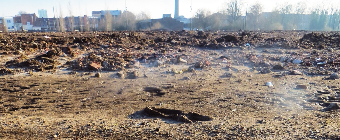 InfoSols helps to keep a record of the locations and activities of former industrial sites, for example, the Union brownfield site in Roubaix (Hauts‑de‑France) shown here. © brgm