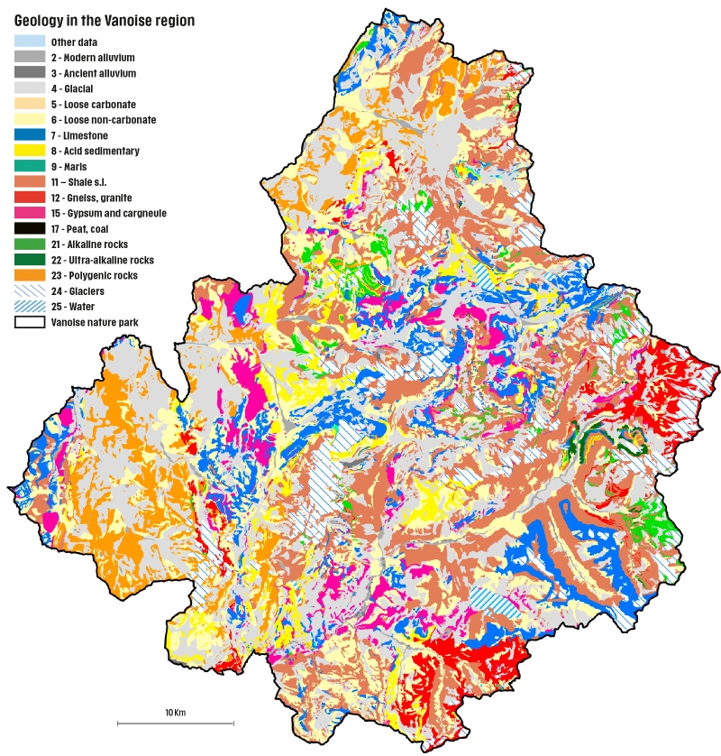 Geodiversity-biodiversity links: translation of geological formations into lithology and then into codes compatible with ecological data, for the prediction of biotopes. © BRGM 