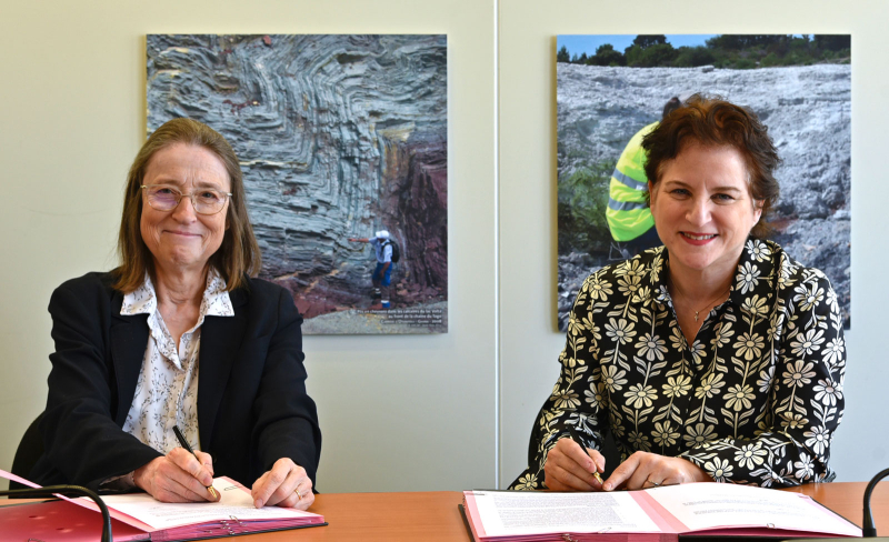 Espaces Ferroviaires et le BRGM signent une convention de partenariat