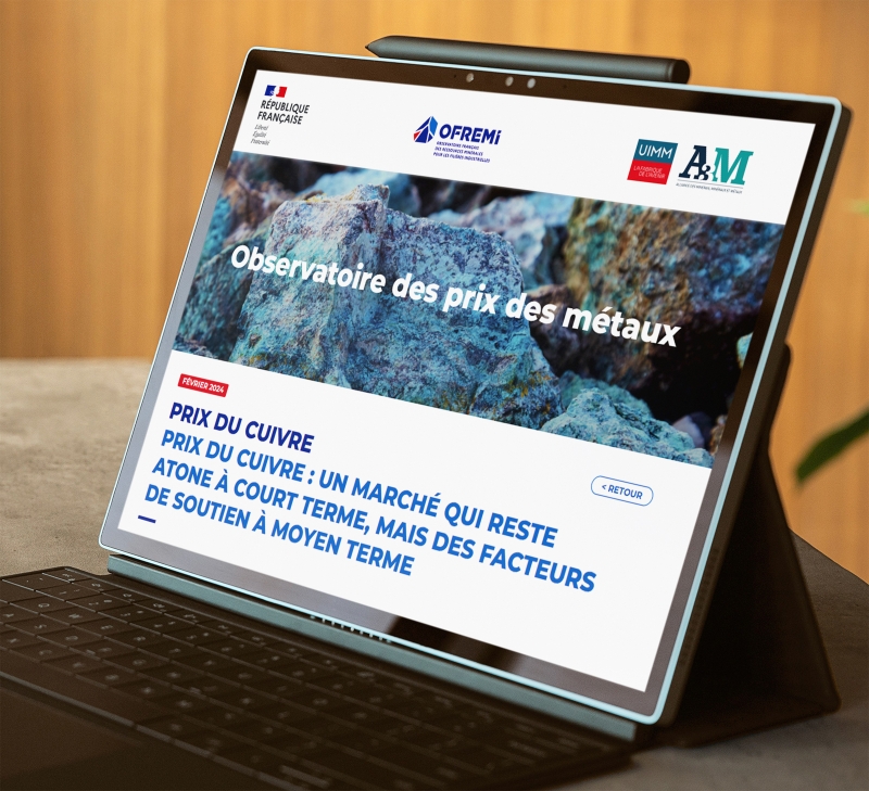 Ofremi launches an observatory studying the price of industrial metals