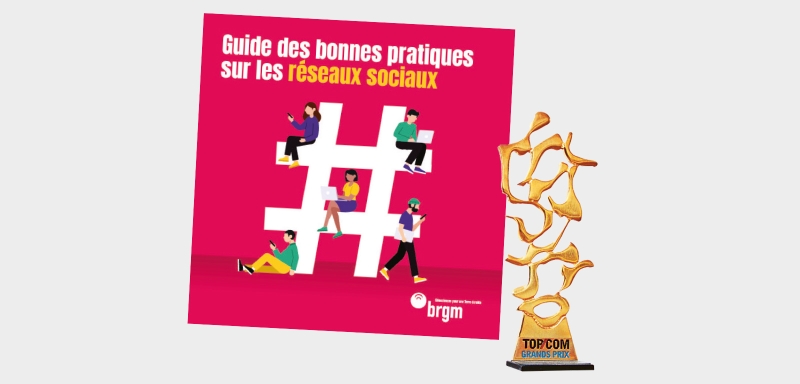 Social networks: BRGM wins a Top Com d'or award