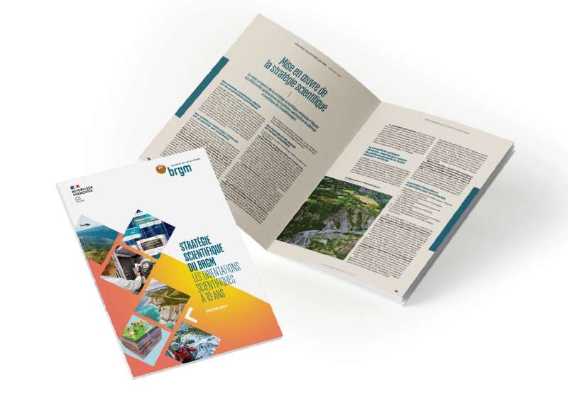 Brochure : Stratégie scientifique du BRGM, les orientations scientifique à 10 ans