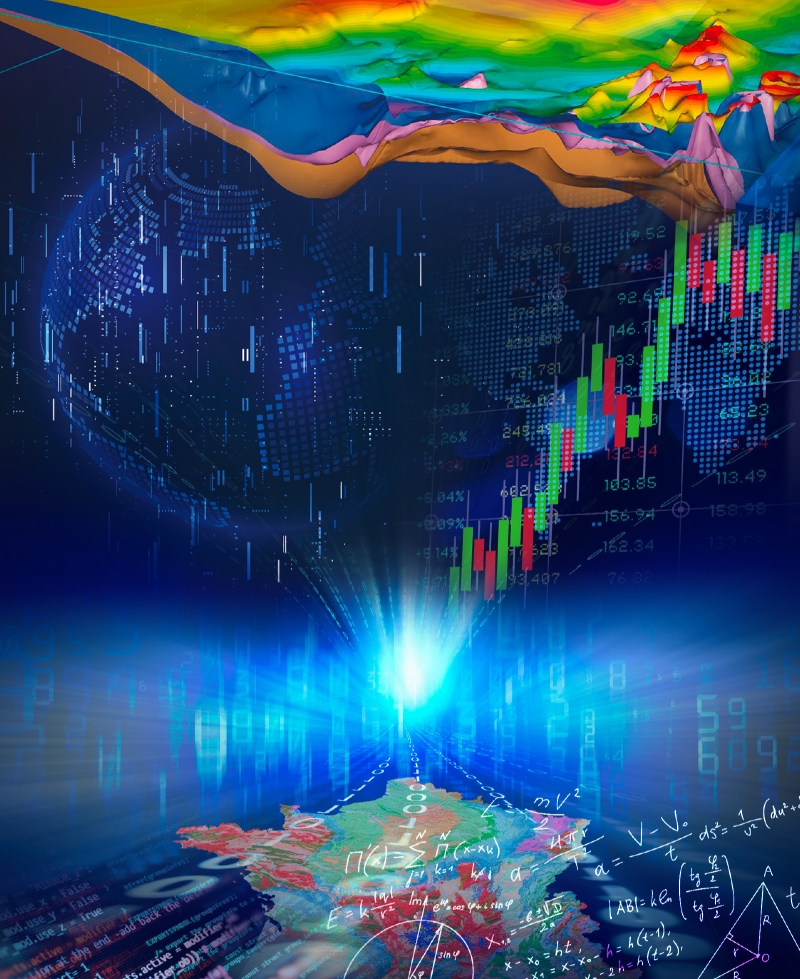 Le BRGM accorde une place de plus en plus importante aux approches d’intelligence artificielle et de jumeau numérique, qui transforment les pratiques géoscientifiques. ©BRGM