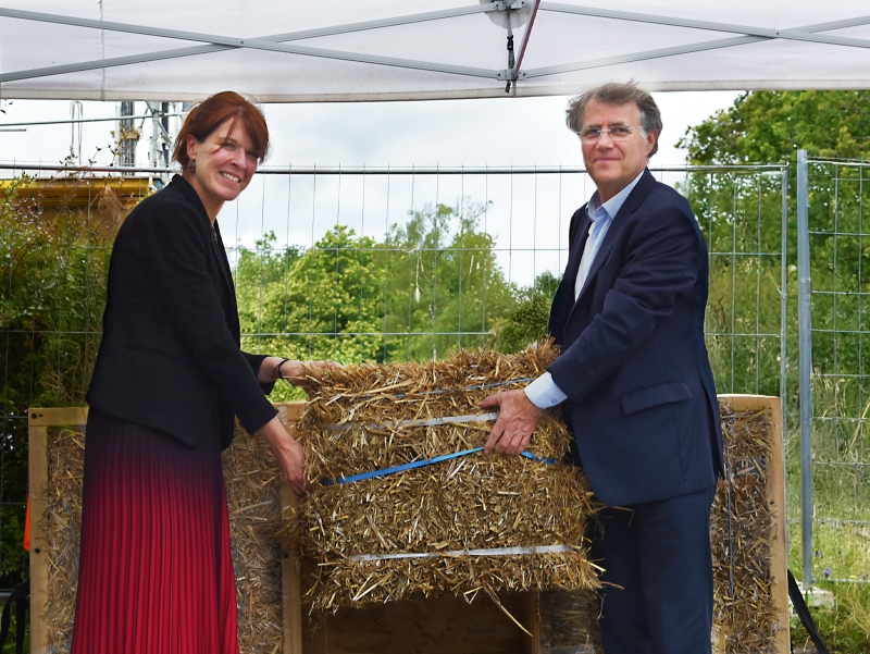 Première pierre des nouveaux laboratoires du BRGM 