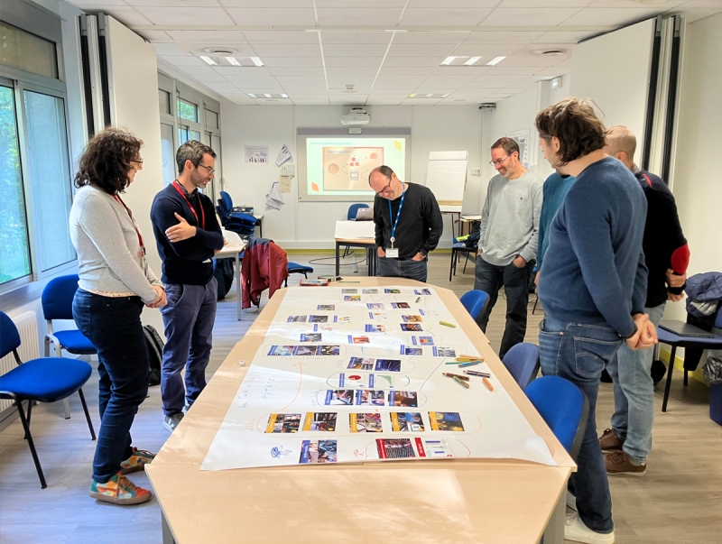 In October 2025, employees were invited to consider how to adapt their practices towards more responsible digital behaviour – in particular through the “Digital Collage” initiative. ©&nbsp;BRGM