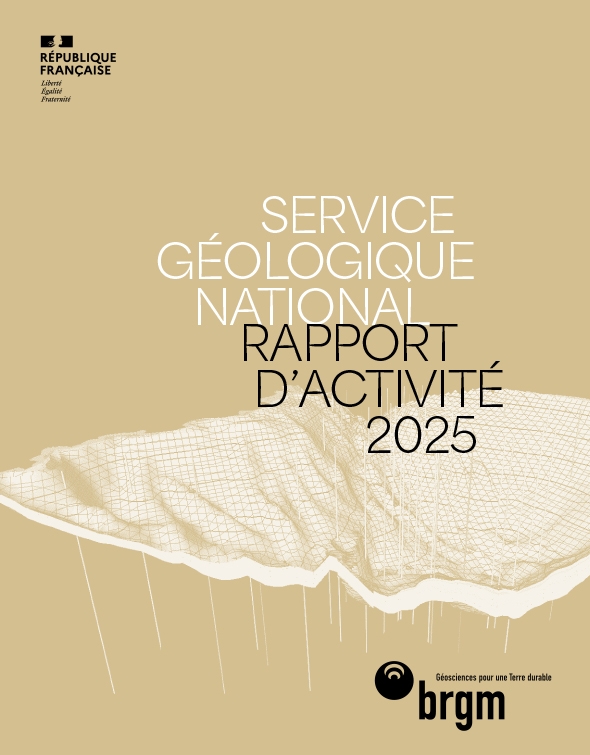 Service Géologique National - Rapport d'activité 2025