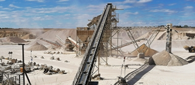Aggregate quarry in Villermain, Loir-et-Cher.  © BRGM - F. Perrault